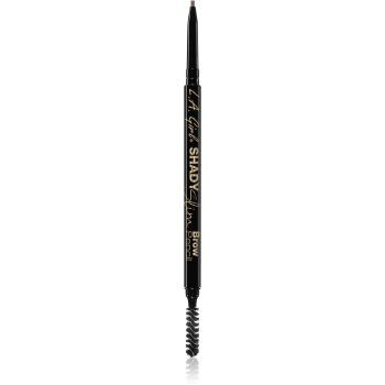 L.A. Girl Cosmetics Shady Slim creion pentru sprancene cu pensula