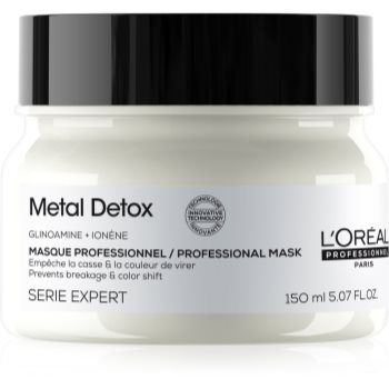 L’Oréal Professionnel Serie Expert Metal Detox mască hrănitoare profundă pentru par vopsit si deteriorat