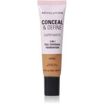 Makeup Revolution Conceal & Define machiaj cu efect matifiant