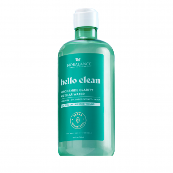 Niacinamide Clarity, apa micelara cu ceai verde + extract de castravete + inulina, BioBalance, 500 ml