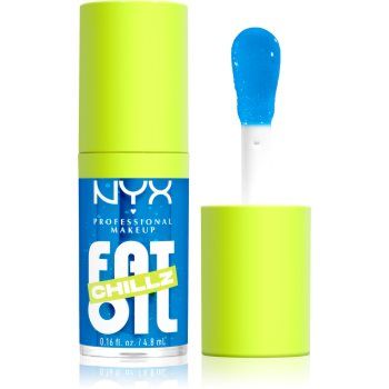NYX Professional Makeup Fat Oil Chillz ulei pentru buze cu efect racoritor