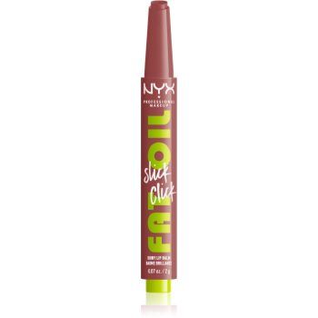 NYX Professional Makeup Fat Oil Slick Click balsam de buze colorat