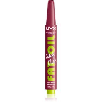 NYX Professional Makeup Fat Oil Slick Click balsam de buze colorat