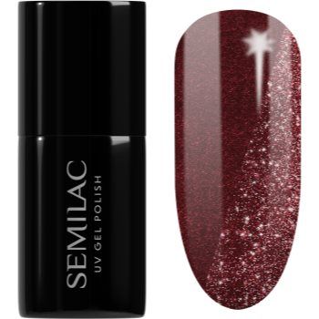 Semilac UV Hybrid Day and Night unghii cu gel folosind UV / lampă cu LED