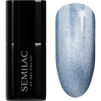 Semilac UV Hybrid Gloss GALA unghii cu gel folosind UV / lampă cu LED