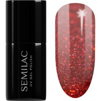 Semilac UV Hybrid Winter Collection unghii cu gel folosind UV / lampă cu LED
