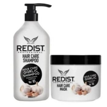 Set Cadou Redist cu Extract De Usturoi (Sampon 1000ML, Masca 475 ML)