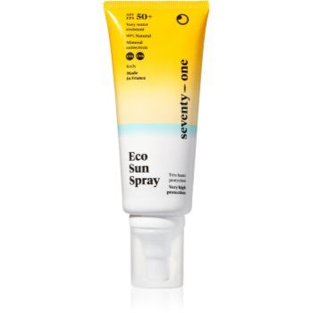 SeventyOne Eco Sun Spray SPF50+ spray solar cu o protectie UV ridicata