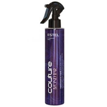 Spray-protectie termica pentru parul decolorat, suvitat si blond Blond Bar Estel Haute Couture, 350 ml