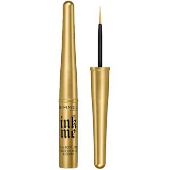 Tus de ochi lichid Rimmel London Ink Me Glam 002 Gold Gang, 3.5 ml