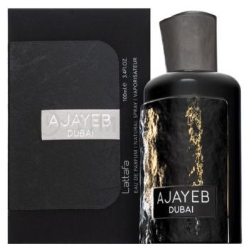 Apa de Parfum Unisex - Lattafa Perfumes EDP Ajayeb Dubai, 100 ml