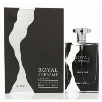 Apa de Parfum Unisex - Lattafa Perfumes EDP Rave Royal Supreme The King, 100 ml