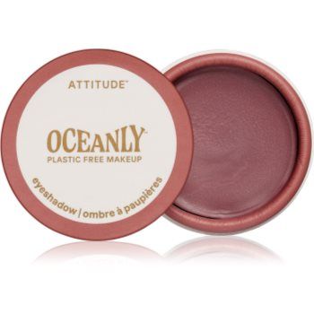 Attitude Oceanly Plastic Free Makeup fard de pleoape cremos cu efect matifiant