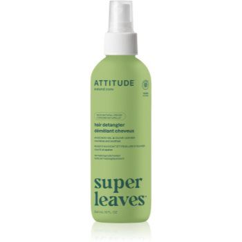 Attitude Super Leaves Avocado Oil & Olive Leaves spray pentru par usor de pieptanat pentru par normal spre uscat