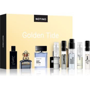 Beauty Discovery Box Notino Golden Tide set pentru bărbați
