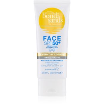 Bondi Sands SPF 50+ Everyday Face Lotion crema de fata cu efect de protectie pentru un aspect mat