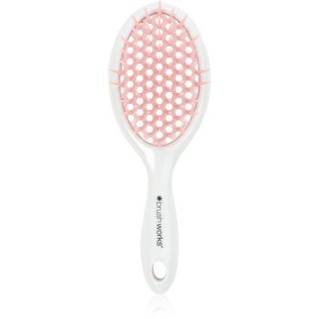 Brushworks Travel Blow Dry Brush perie cu ventilatie