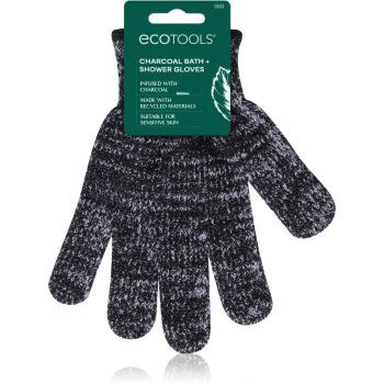 EcoTools Charcoal Bath Infused Gloves manusi peeling EcoTools Charcoal Bath Infused Gloves manusi peeling