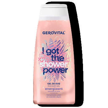 Gel De Duș Energizant - Vitalitate și Prospețime, Gerovital, 400 Ml