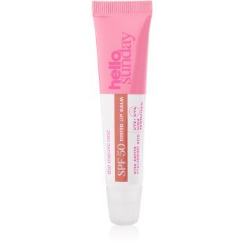 hello sunday the mauve one tinted lip balm balsam de buze colorat SPF 50