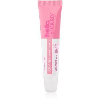 hello sunday the rose one tinted lip balm balsam de buze colorat SPF 50