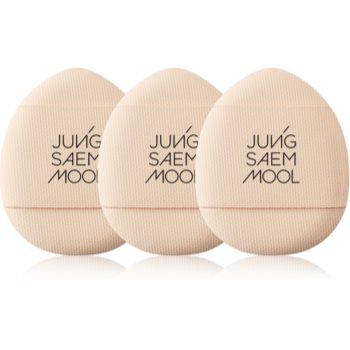 JUNG SAEM MOOL Skinny-Tap Puff burete precizie pentru fond de ten JUNG SAEM MOOL Skinny-Tap Puff burete precizie pentru fond de ten
