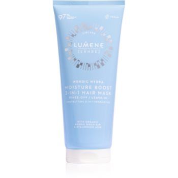 Lumene Nordic Hydra [LÄHDE] Moisture Boost Masca hidratanta par 2 in 1