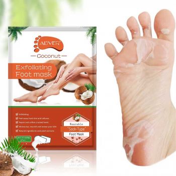 Masca Exfolianta pentru Picioare tip Soseta cu Cocos, Reparare Profunda