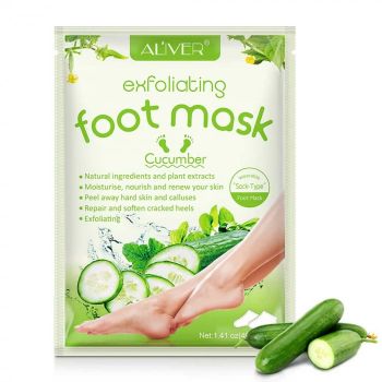 Masca Exfolianta pentru Picioare tip Soseta cu Extract din Castravete, Reparare Profunda