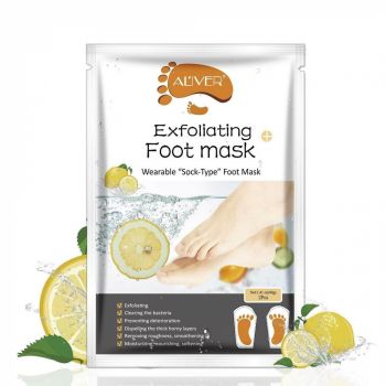 Masca Exfolianta pentru Picioare tip Soseta cu Lamaie, Reparare Profunda