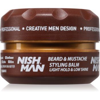 Nish Man Beard & Mustache ceară pentru barbă