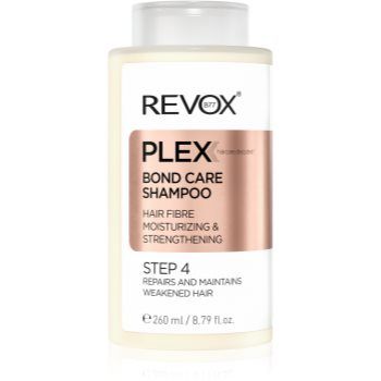 Revox B77 PLEX Bond Care Shampoo. Step 4 sampon fortifiant cu efect de hidratare