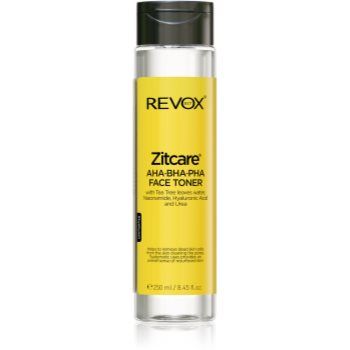 Revox B77 Zitcare AHA BHA PHA Active Face Toner tonic bland de curatare