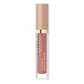 Ruj Lichid Matifiant - Joko Liquid Lipstick Soft & Matte, nuanta 065 Ballerina, 4.5 ml