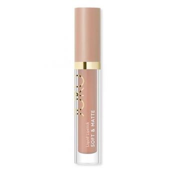 Ruj Lichid Matifiant - Joko Liquid Lipstick Soft & Matte, nuanta 066 Socialite, 4.5 ml