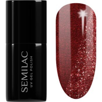 Semilac UV Hybrid Day and Night unghii cu gel folosind UV / lampă cu LED