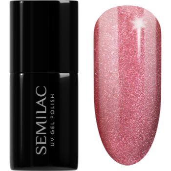 Semilac UV Hybrid Gloss GALA unghii cu gel folosind UV / lampă cu LED