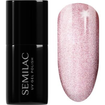 Semilac UV Hybrid Gloss GALA unghii cu gel folosind UV / lampă cu LED