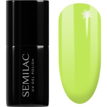 Semilac UV Hybrid Pastelowe Neony unghii cu gel folosind UV / lampă cu LED