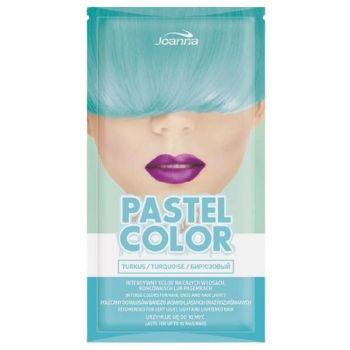 SHORT LIFE - Sampon Colorant Semipermanent Turcoaz - Joanna Pastel Color Turquoise, 35 g