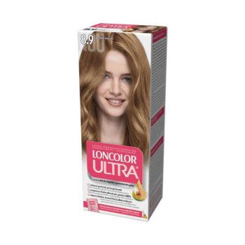 SHORT LIFE - Vopsea Permanenta pentru Par Loncolor Ultra, nuanta 8.9 blond inchis