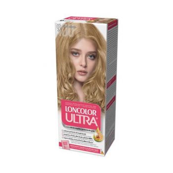 SHORT LIFE - Vopsea Permanenta pentru Par Loncolor Ultra, nuanta 9 blond deschis