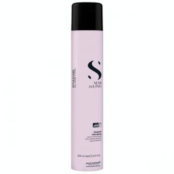 Spray Fixativ cu Fixare Puternica - Alfaparf Milano Semi di Lino Style & Care, 500 ml