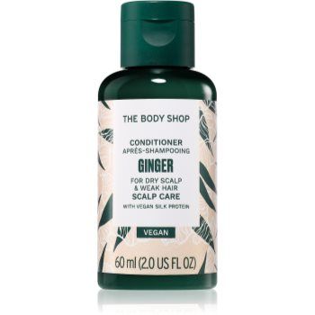 The Body Shop Ginger Conditioner balsam pentru păr uscat și fragil cu ghimbir