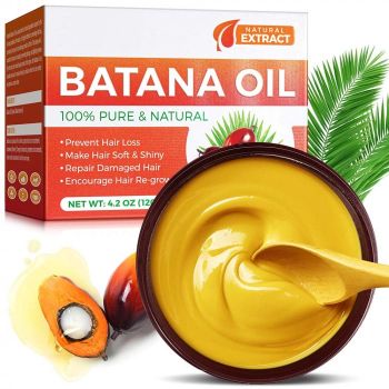 Ulei de Batana contra Caderii Parului, 100% Pur  Natural, stimuleaza Regenerarea Firelor de Par, NOVA KISS   120 g