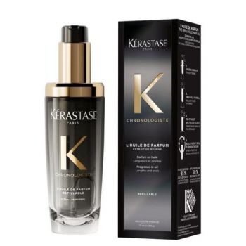 Ulei Parfumat pentru Par Reincarcabil - Kerastase Chronologiste Huile de Parfum Extrait de Myrrhe, 100 ml