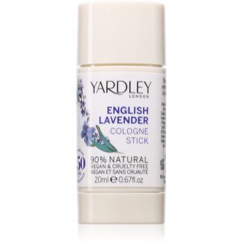 Yardley English Lavender deodorant stick produs parfumat