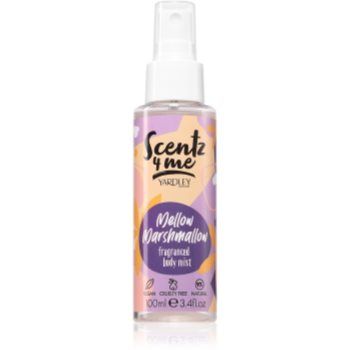 Yardley Scentz 4 Me Mellow Marshmallow Body Mist pentru femei