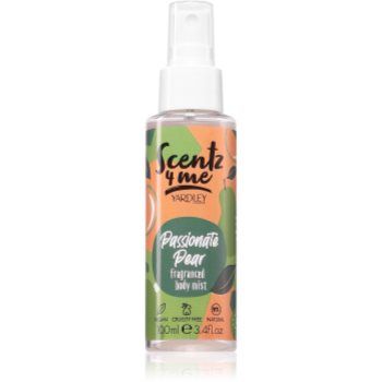 Yardley Scentz 4 Me Passionate Pear Body Mist pentru femei