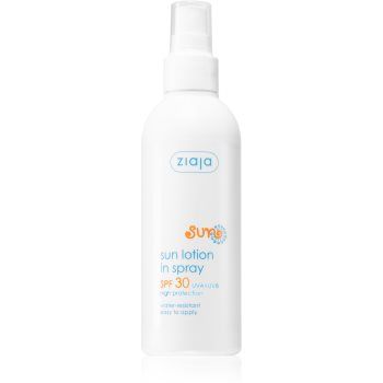 Ziaja Sun lapte bronzant cu pulverizator SPF 30